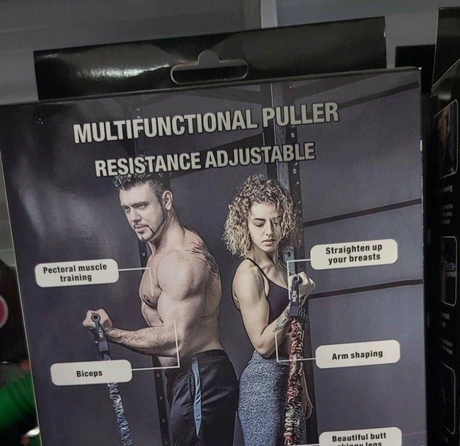 Multifunkcionalni ekspander za fitness s povlačenjem, podesivim otporom i višenamjenskim trenažerom (ZHM013) - Image 3