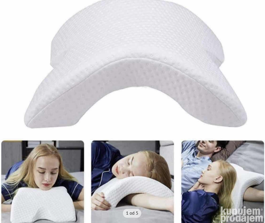 Ortopedski jastuk Pressure Free Memory Pillow - Image 5