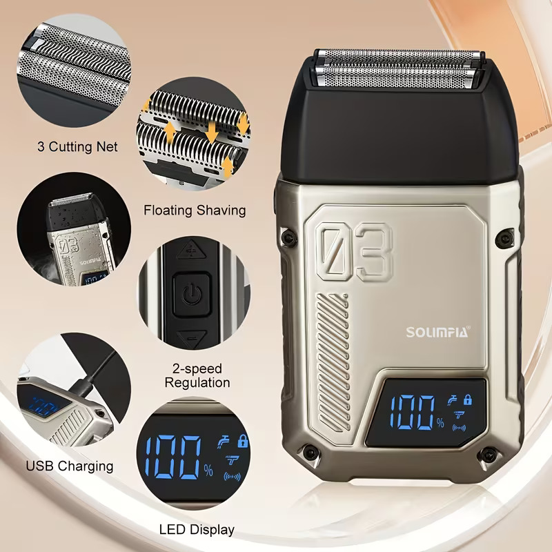 SURKER SK9002 bežični putni brijač trimer s USB punjenjem