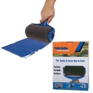 Set valjaka za bojanje bez kapanja – s posudom za boju i teleskopskom ručkom NO DRIP