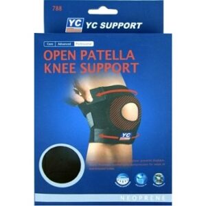 Steznik potpora za koljeno s orvorenom patelom LP788 neopren