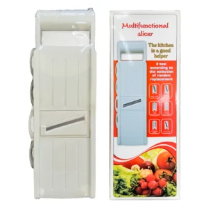 Ribež Višenamjenski  sa šest nastavaka za različito rezanje voća i povrća