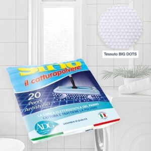 Sirio antistatičke krpe za hvatanje prašine 20 kom 27x47 cm