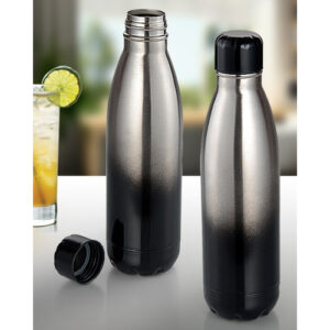 Boca termos od nehrđajučeg čelika 700 ml 25x7 cm Srebrno/Crna