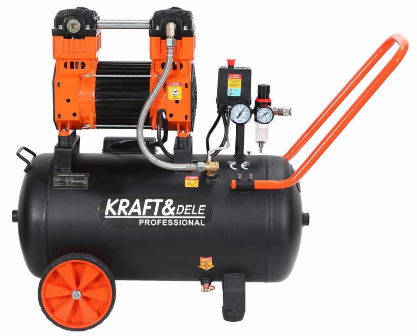 KRAFT & DELE Kompresor bezuljni 50L 2800W 10 Bar KD1393 - Slika 3