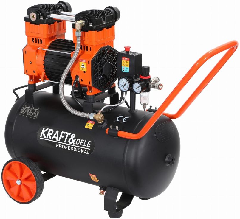 KRAFT & DELE Kompresor bezuljni 50L 2800W 10 Bar KD1393