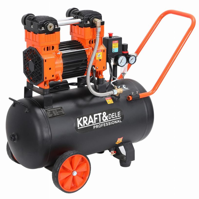 KRAFT & DELE Kompresor bezuljni 50L 2800W 10 Bar KD1393 - Slika 4