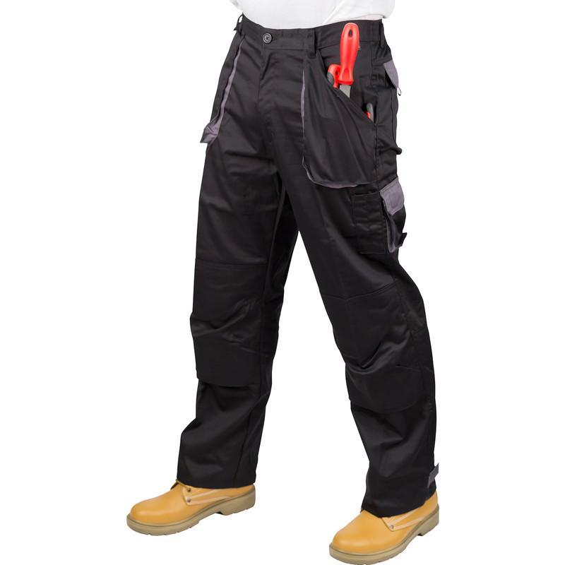 Hlače Portwest TX11 BKR Crne - 60% Pamuk, 40% Polister 245g/m² (S-3XL) - Slika 3