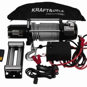 Vitlo za vozila -vinč - električno vitlo 12V 3600 KG KD1563 28m