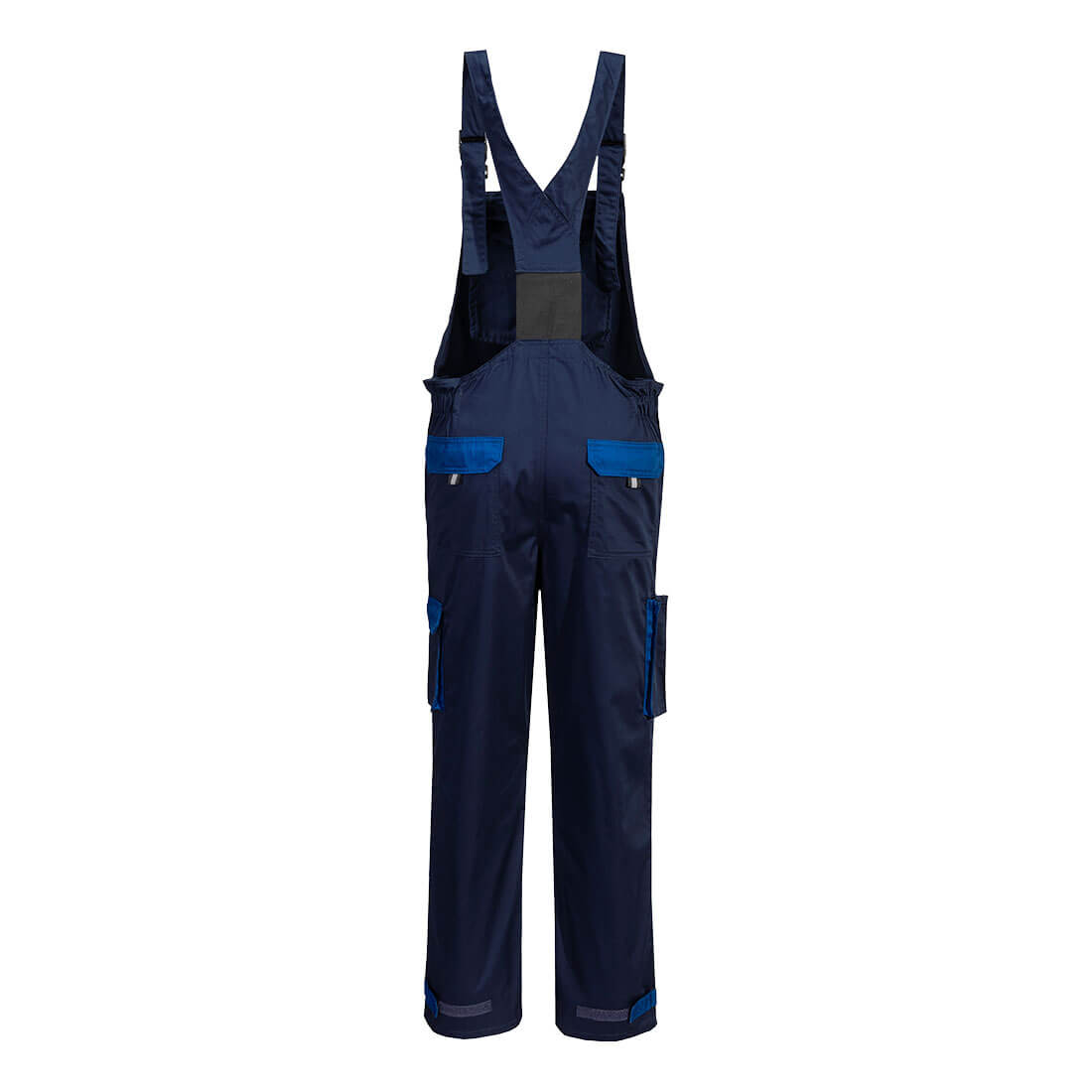 Hlače s naramenicama Portwest TX12 Navy Plave- 60% Pamuk, 40% Polister 245g/m² (S-4XL)
