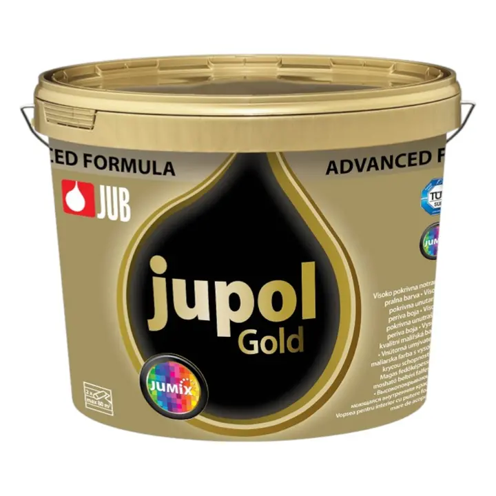 JUB JUPOL GOLD Bijela, Periva, Mat, unutarnja boja za zidove 0,75-15 L