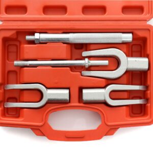 Set od 5 izvlakača kuglastog zgloba, kraja spone, kuglastog zgloba i osovine osovine kotača s viličastim izvlakačima KD10166