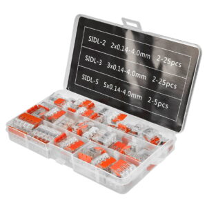 Brzi Konektori, Spojnice Brze za žice i kablove 55 kom, 2,3 i 5 žica 0,14-4mm² KD11292