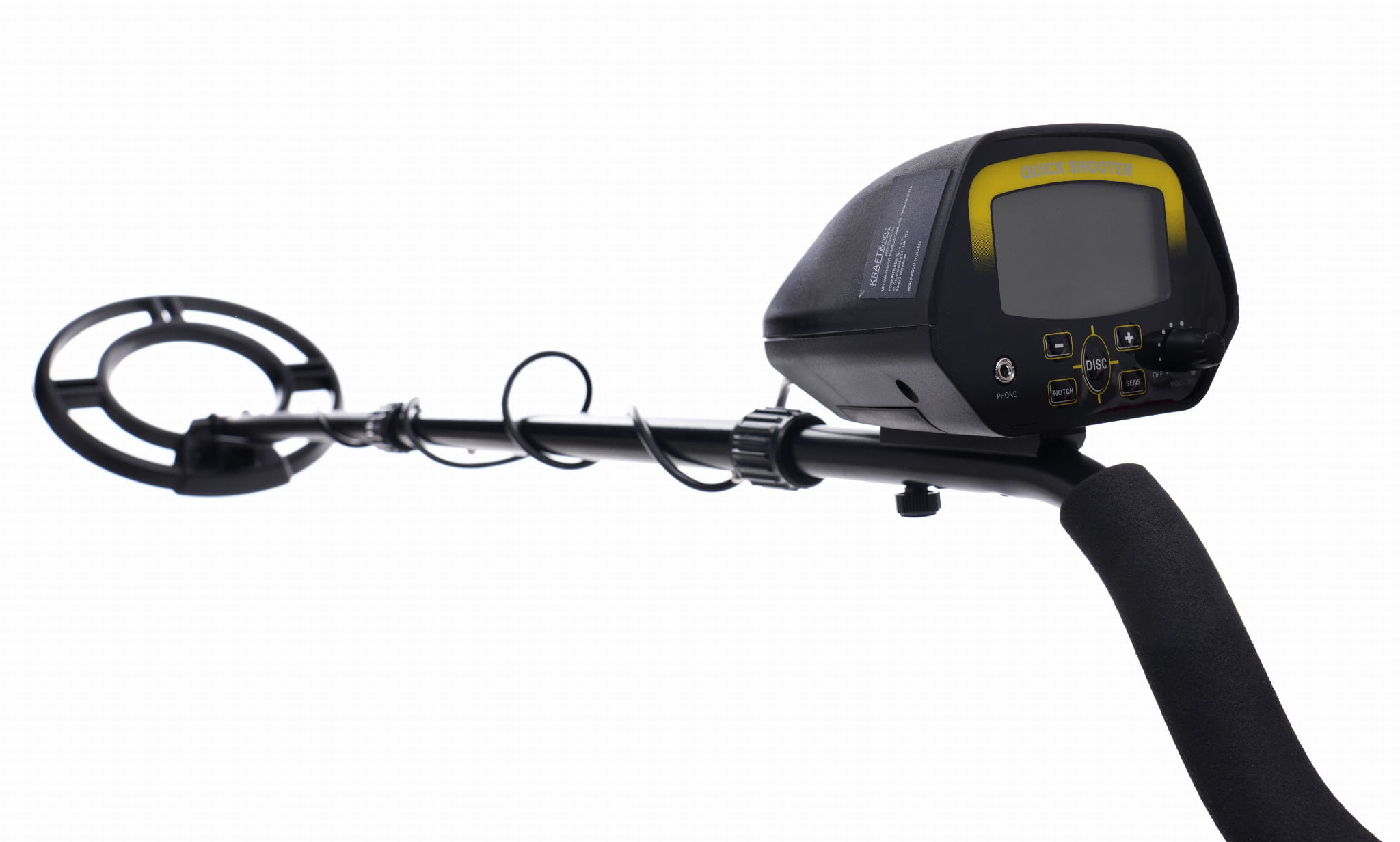 Detektor Metala KD10402, LCD Zaslon, 240 mm