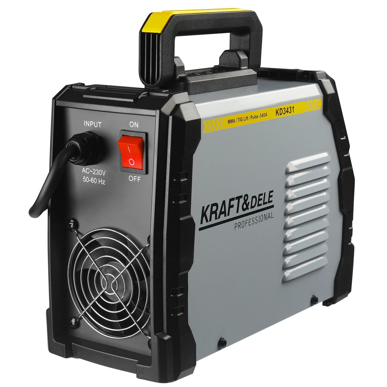 KRAFT & DELE Aparat za varenje, Inverter MMA /TIGLift/ Pulse 340A KD3431 - Slika 5