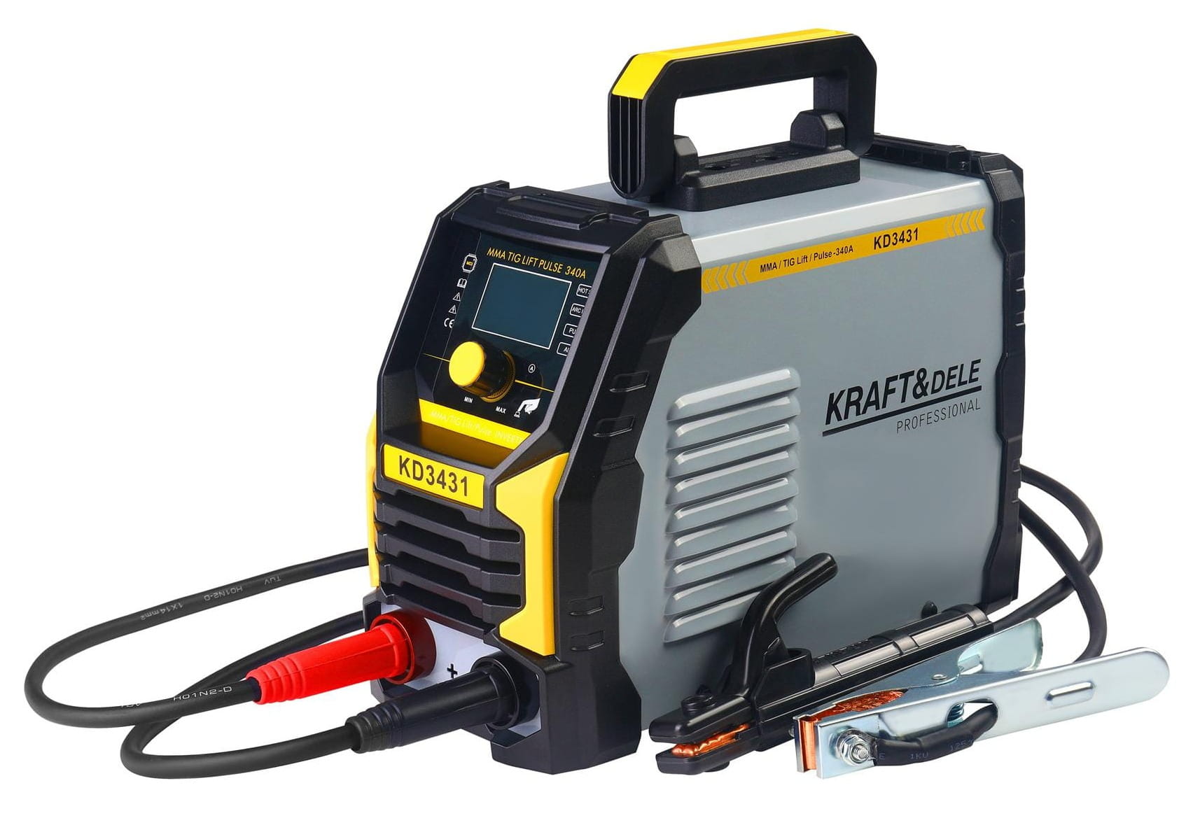 KRAFT & DELE Aparat za varenje, Inverter MMA /TIGLift/ Pulse 340A KD3431 - Slika 4