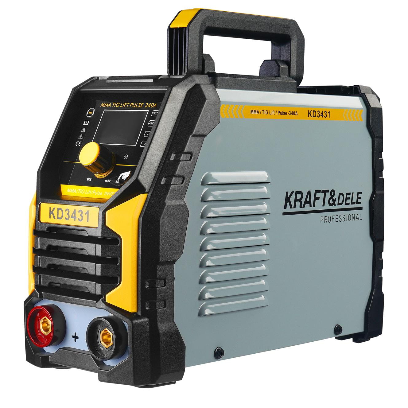KRAFT & DELE Aparat za varenje, Inverter MMA /TIGLift/ Pulse 340A KD3431