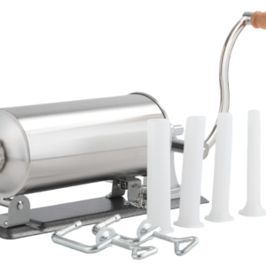 KRAFT & DELE Punilica Kobasica, Stroj za Nadjev Kobasica 3 KG KD4130 Horizontalni,  4 nastavka