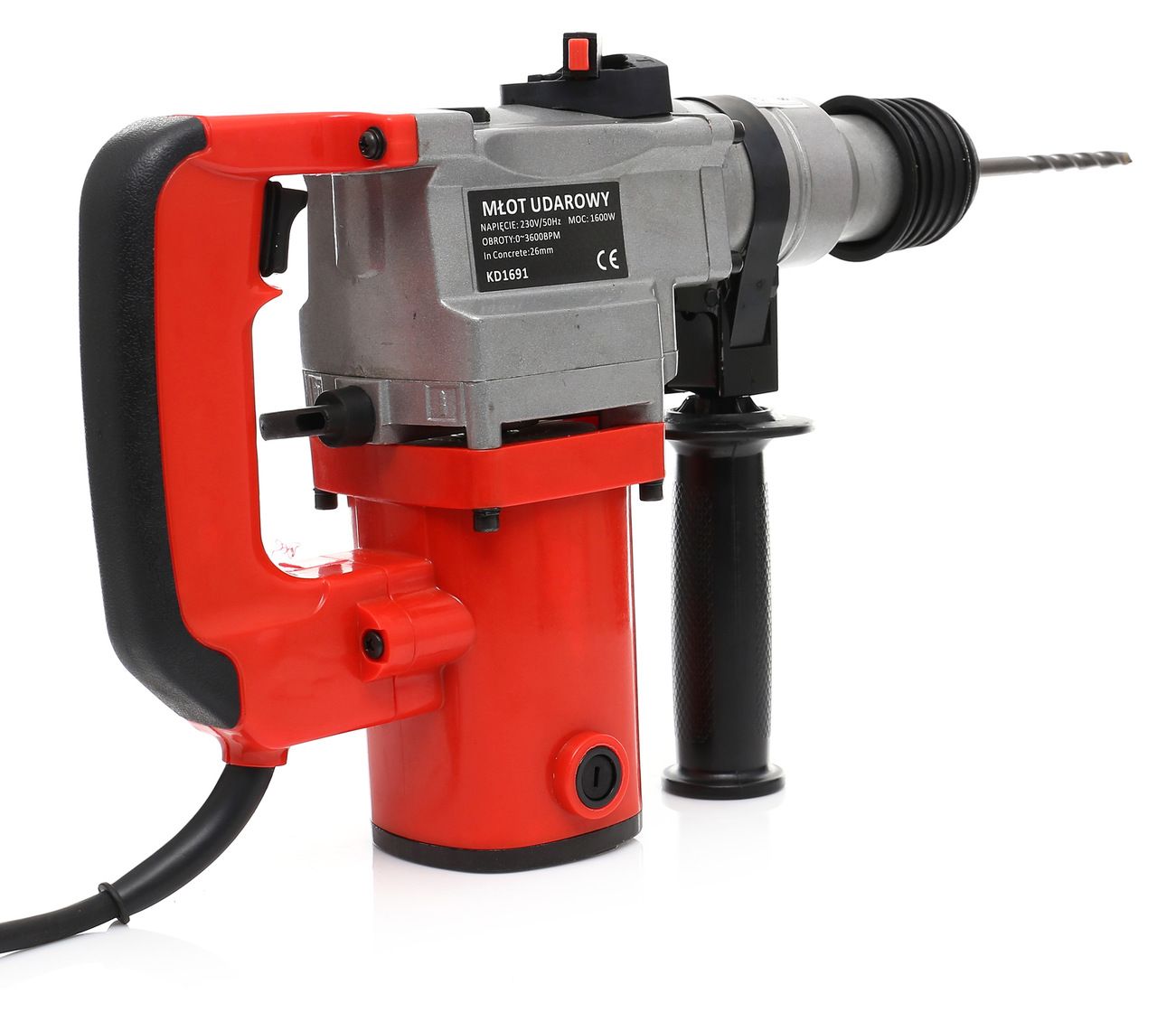 KRAFT & DELE Udarna Čekić Bušilica KD1691 SDS+ od 1600 W - Slika 3
