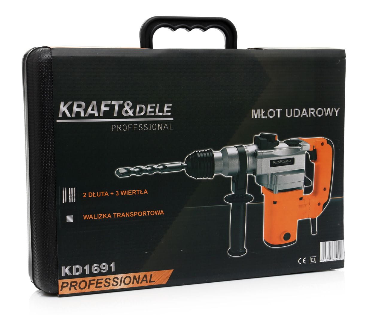 KRAFT & DELE Udarna Čekić Bušilica KD1691 SDS+ od 1600 W - Slika 9