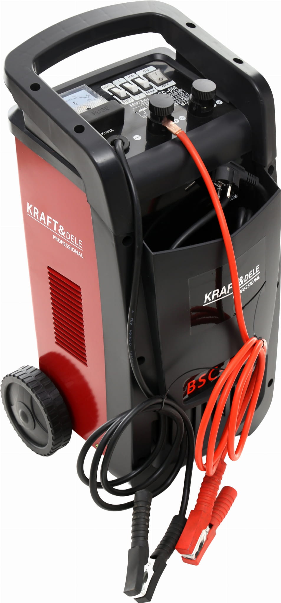 Punjač akumulatora 12v/24v, 90A sa starterom 600A - KD1904 - Slika 5