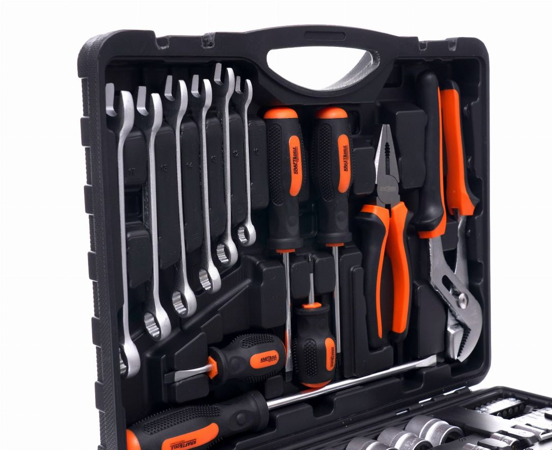 Set Alata od 56 dijelova KD10461 Čekić, Papige, Kombinirke 10-27mm - Slika 4