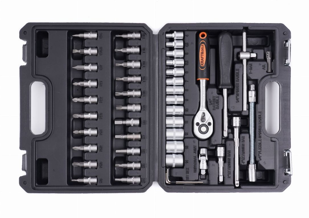Set alata od 46 dijelova KD10469 1/4" 4-14, T10-T40 - Slika 5