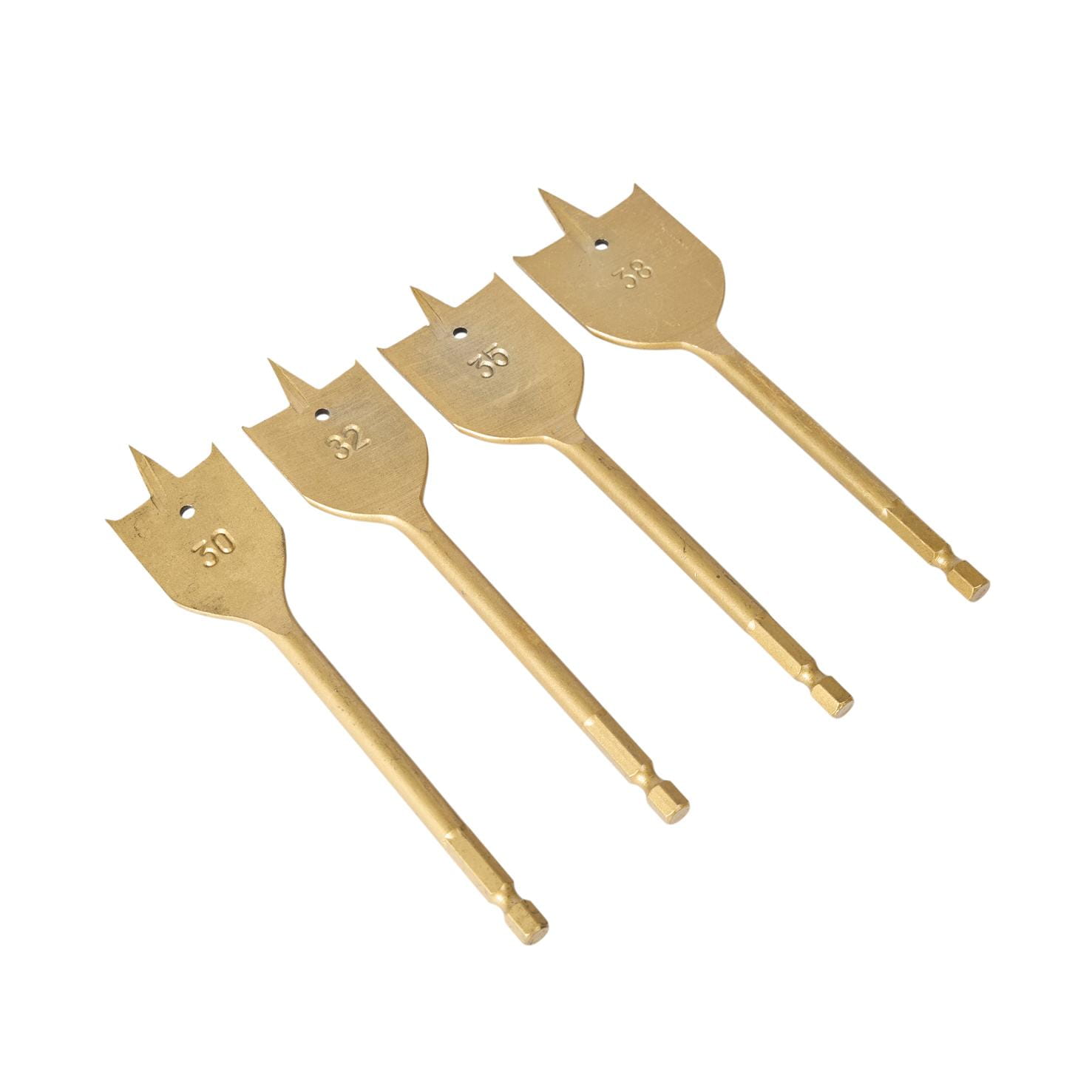 Svrdla set Plosnata za Drvo 16 komada KD10637 6-38 mm - Slika 4