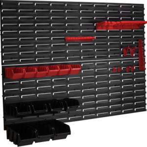 Zidna ploča Organizator za alat, sitni materijal, RADIONICA 115x78 cm KDE