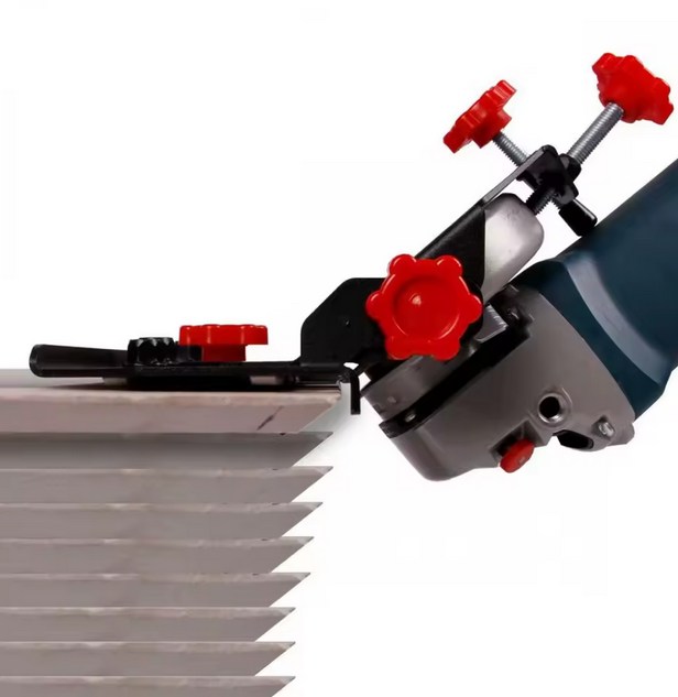 Adapter za rezanje pločica pod kutom od 45° KD10638 klizač za 115/125 brusilice - Slika 10