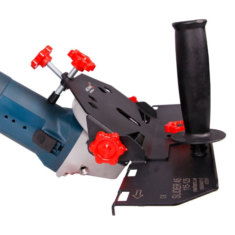 Adapter za rezanje pločica pod kutom od 45° KD10638 klizač za 115/125 brusilice - Slika 9