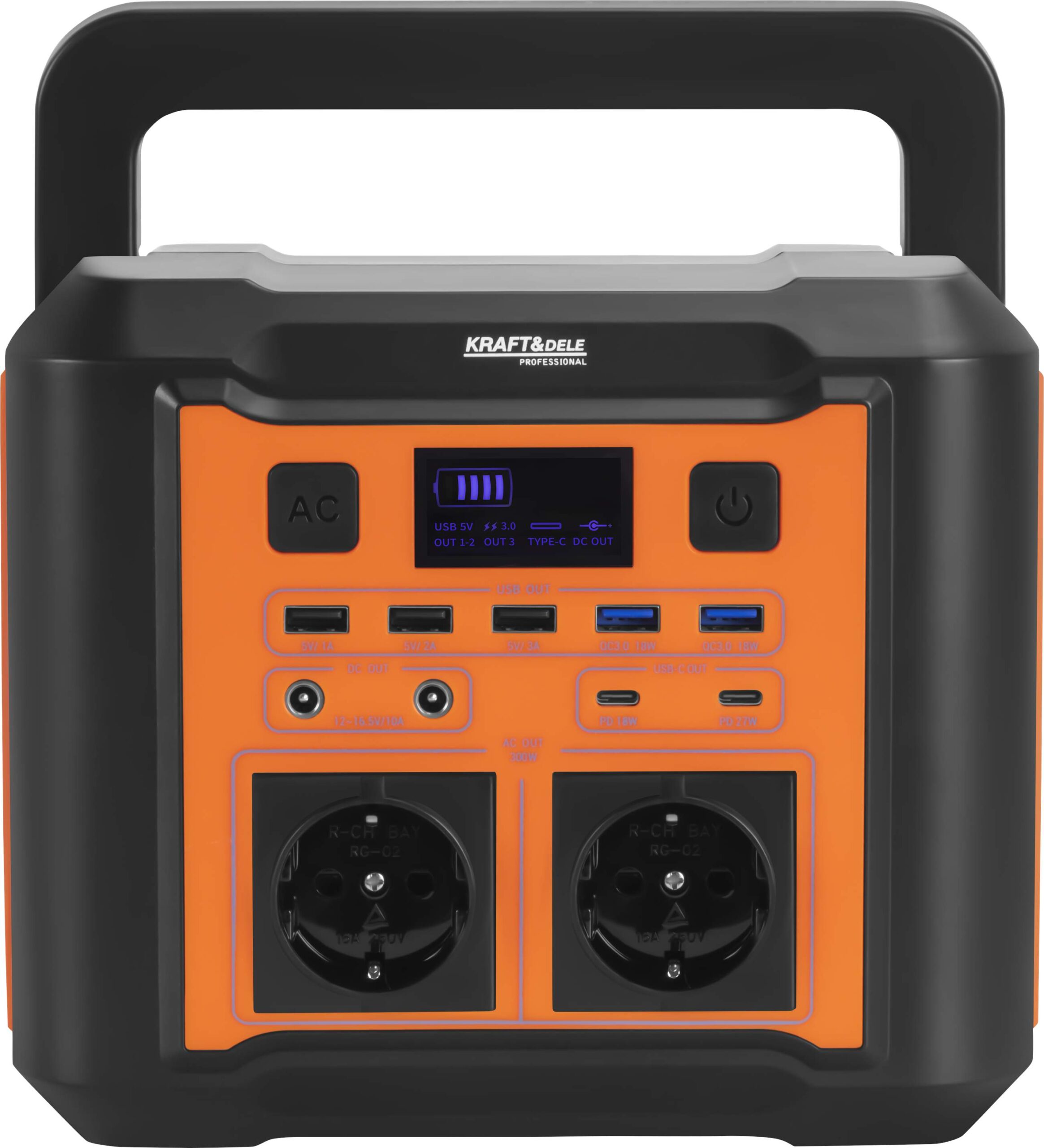 Baterija prijenosna, Prijenosni akumulator izvor struje, 296Wh / 14.8V KD5531 - Slika 2