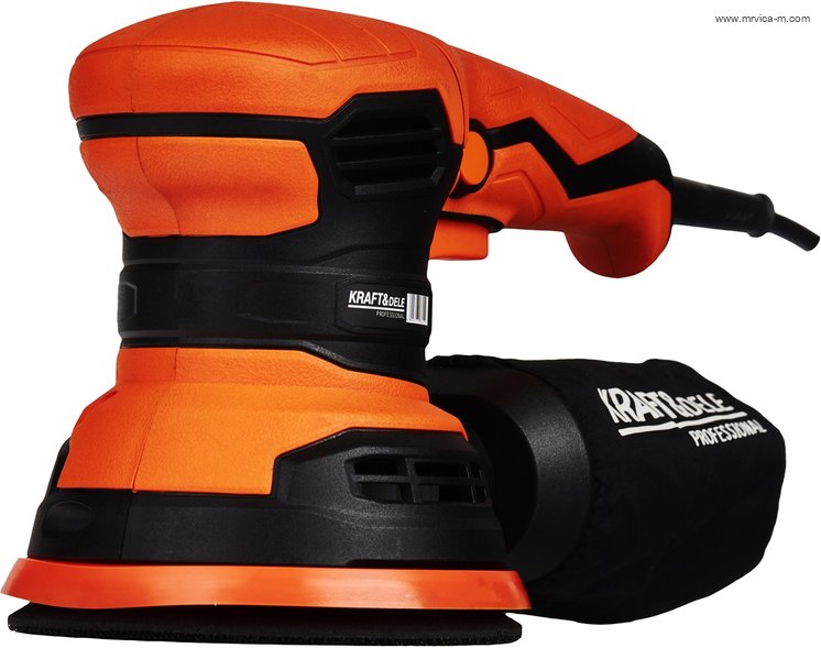 KRAFT&DELE Bruslica Ekscentrična Rotaciona 220V Ø125 mm 1200W KD1695 - Slika 2