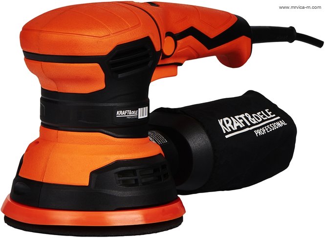 KRAFT&DELE Bruslica Ekscentrična Rotaciona 220V Ø125 mm 1200W KD1695 - Slika 4