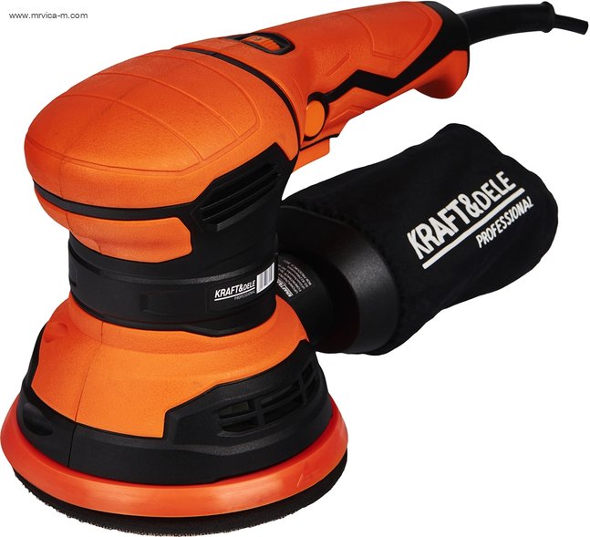 KRAFT&DELE Bruslica Ekscentrična Rotaciona 220V Ø125 mm 1200W KD1695