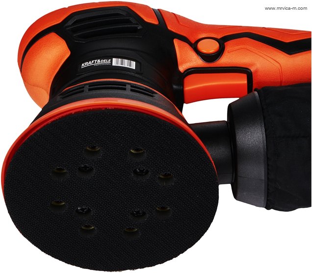 KRAFT&DELE Bruslica Ekscentrična Rotaciona 220V Ø125 mm 1200W KD1695 - Slika 8