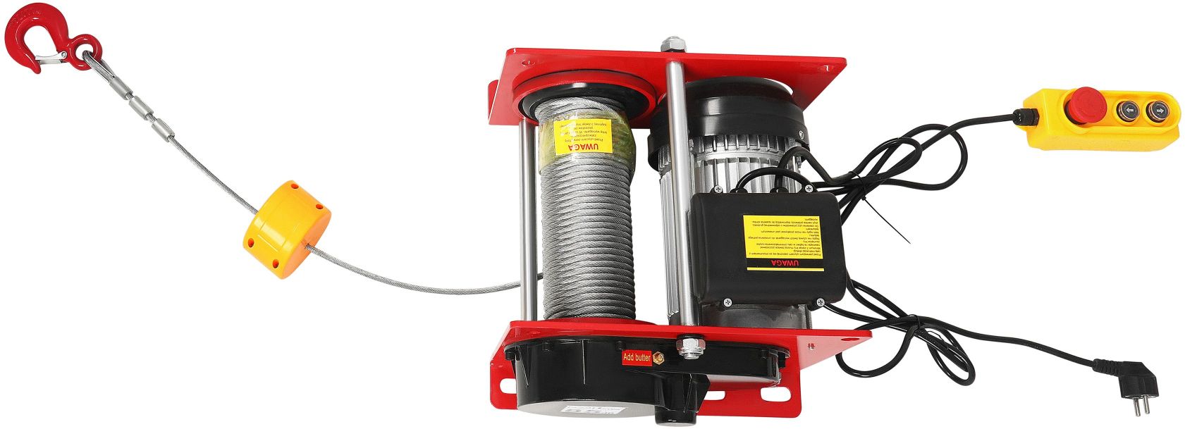 Građevinsko električno vitlo 30 Metara sajle 500/999KG KD1649 - Slika 3