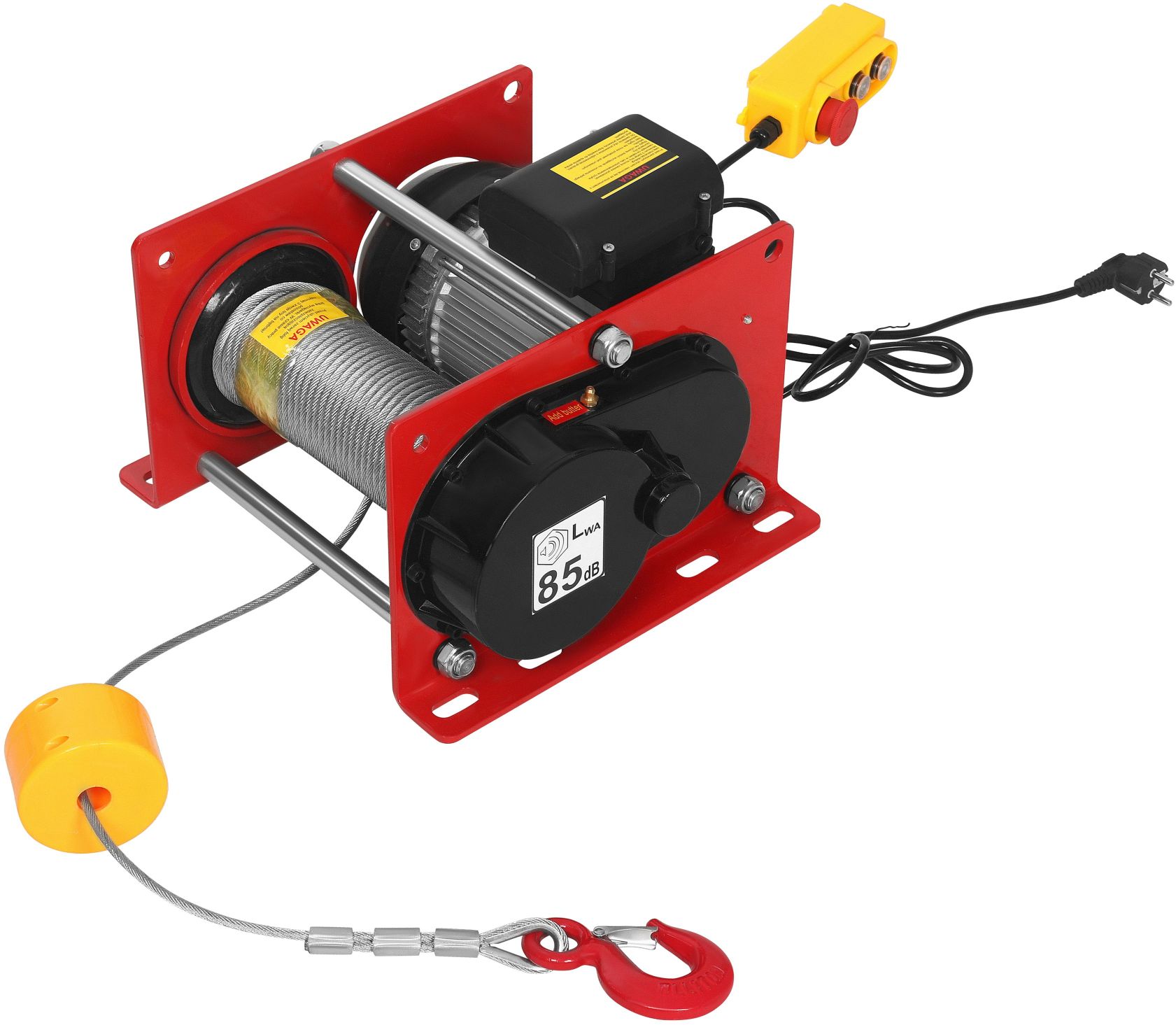 Građevinsko električno vitlo 30 Metara sajle 500/999KG KD1649