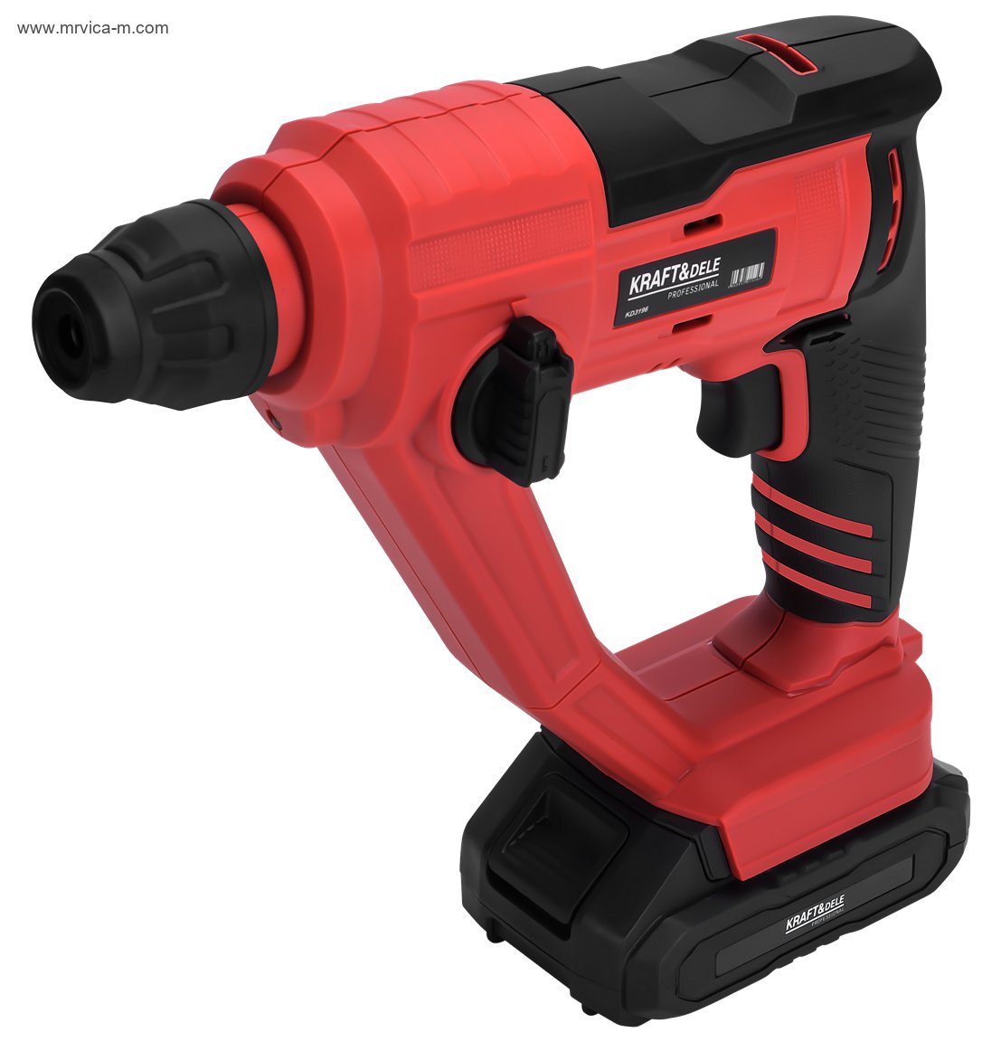 KRAFT&DELE Bušiilica aku vibraciona SDS+ 950W 21V 2J 2 baterije 4Ah KD3196 BRUSHLESS - Slika 7