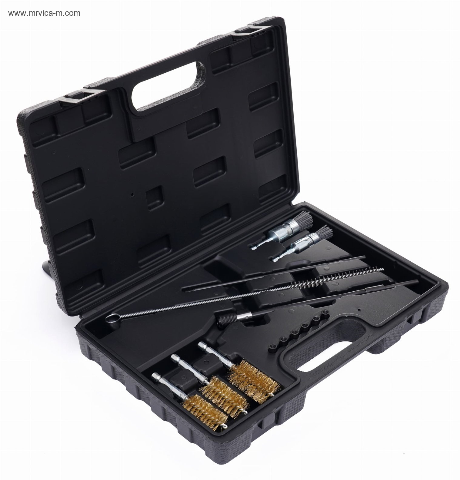 SET ČETKICA ZA ČIŠĆENJE DOSJEDA INJEKTORA 14 ELEMENATA KD10048 - Slika 3