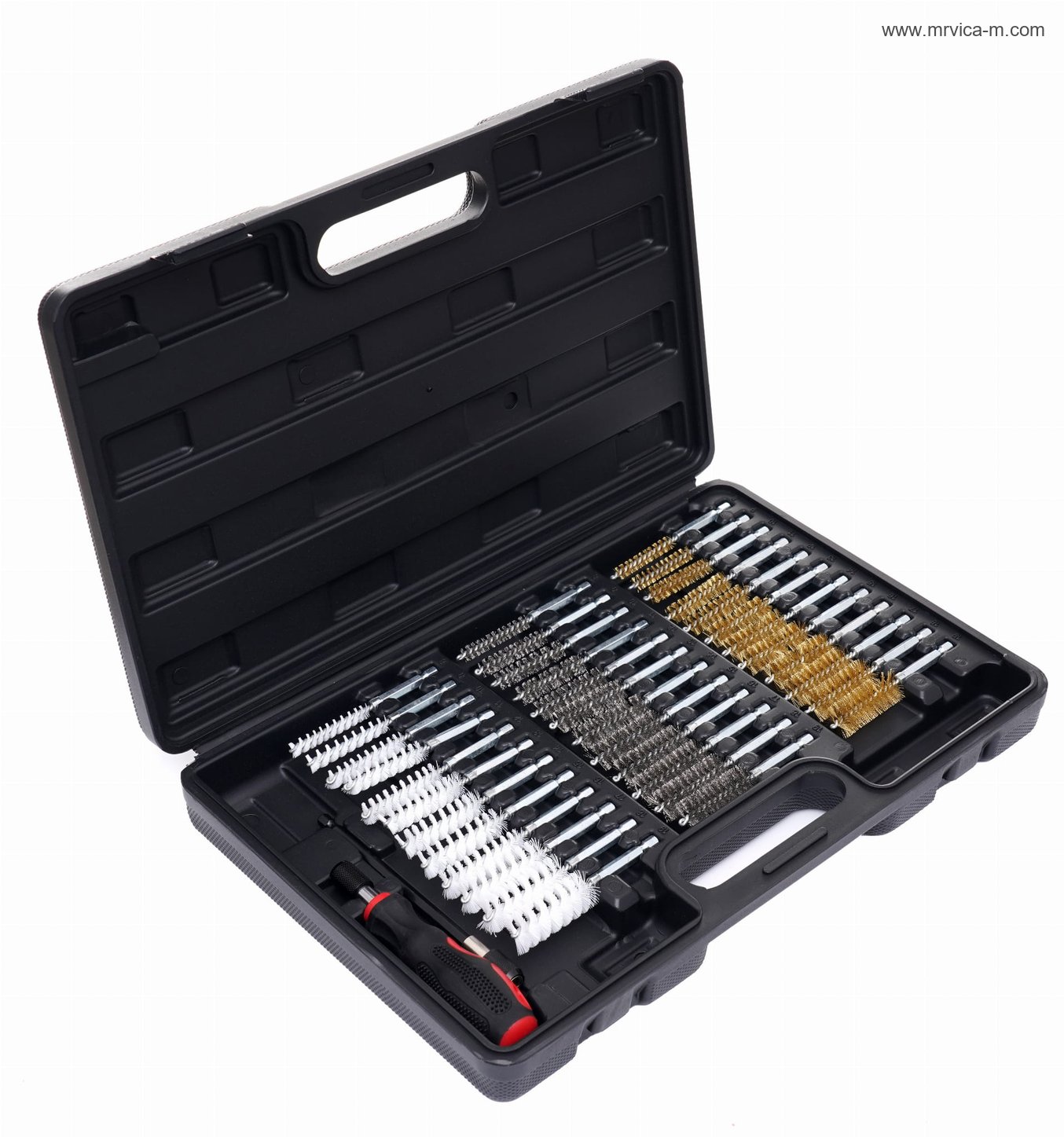 SET ČETKICA ZA ČIŠĆENJE DOSJEDA INJEKTORA 38 ELEMENATA KD10047 - Slika 4