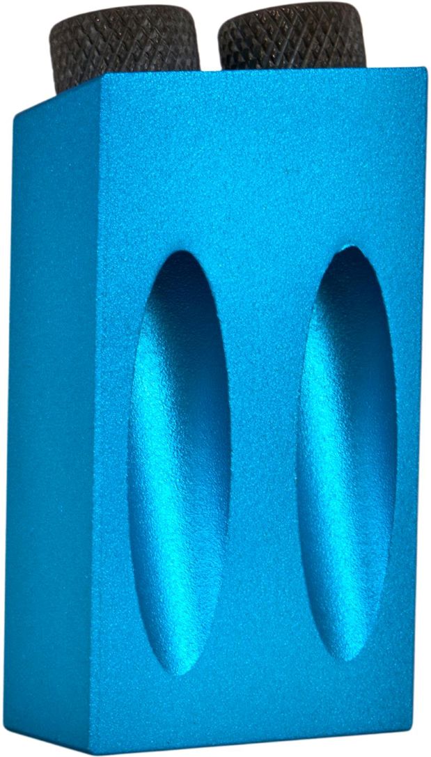 Šablona za bušenje rupa za spajanje drvenih elemenata drvenim tiplama pod 15°Alat za Tiplaste Spojeve 6mm, 8mm, 10mm KD10573 - Slika 2