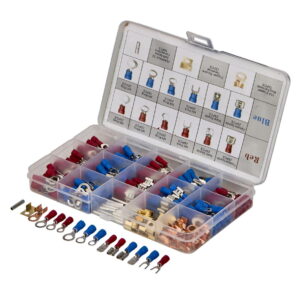 Set izoliranih stopica Konektora 300 Komada KD10488 Stopice Okaste Vilaste Faston, Muđke i ženske