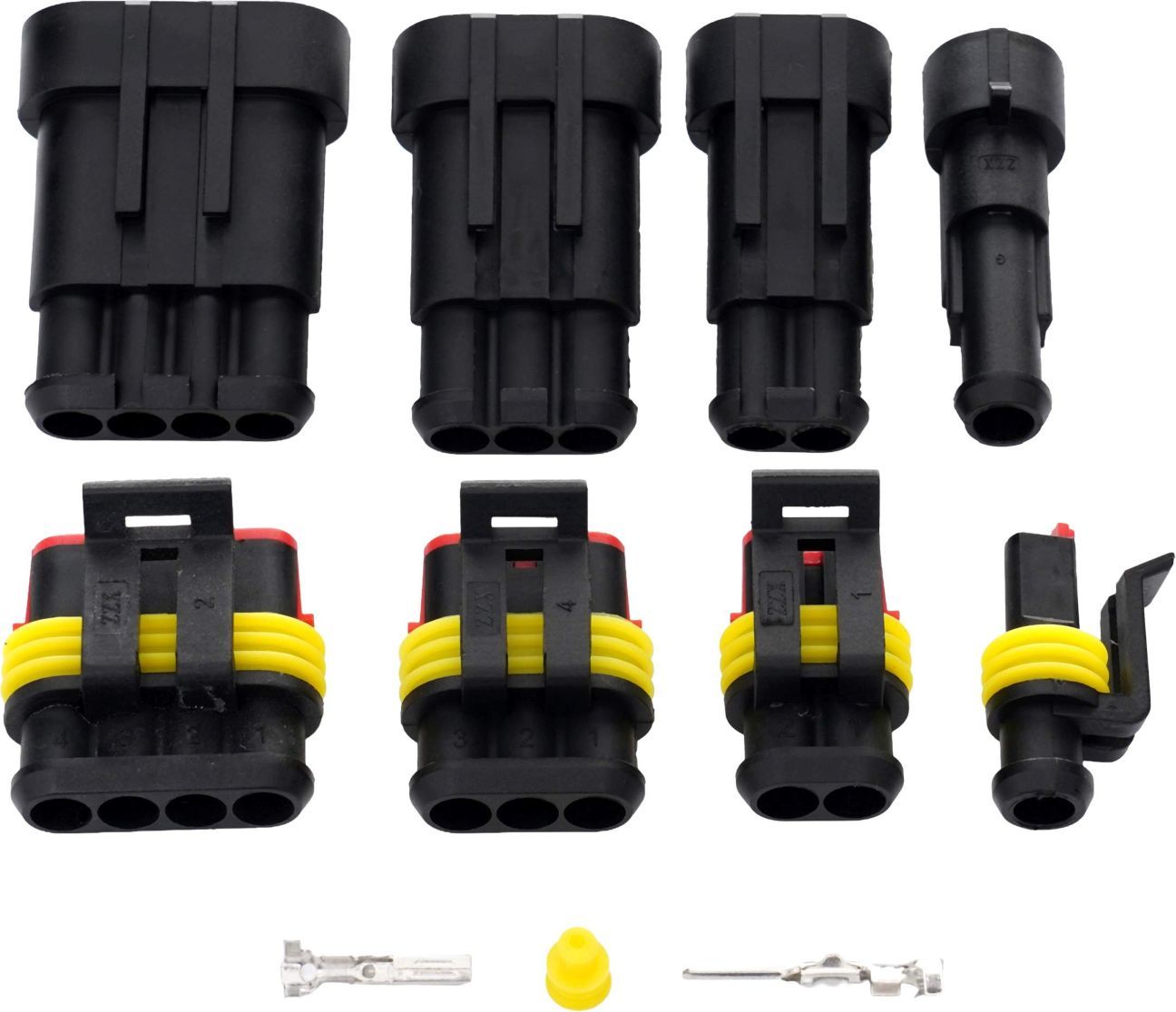 Set Auto Konektora Hermetički 352 komada KD10480 - Slika 3