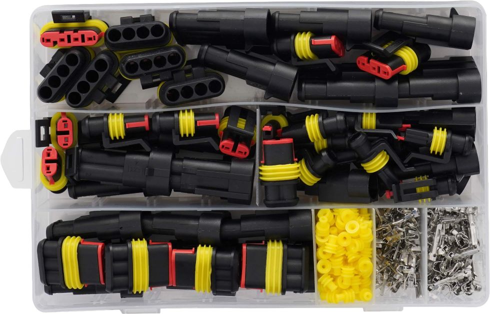 Set Auto Konektora Hermetički 352 komada KD10480 - Slika 4