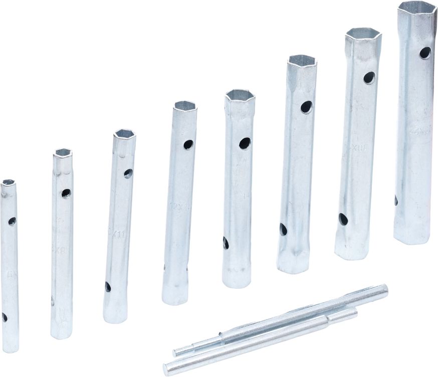 Set ključeva cijevastih za svijećice i duboka mjesta KD10820 10 komada 6-22mm - Slika 2