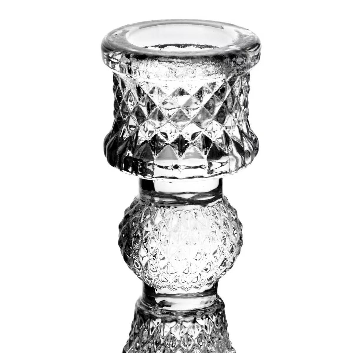 Svijećnjak Stakleni 8 x 10,5 cm, Elegancija za Svaki Prostor - Slika 2