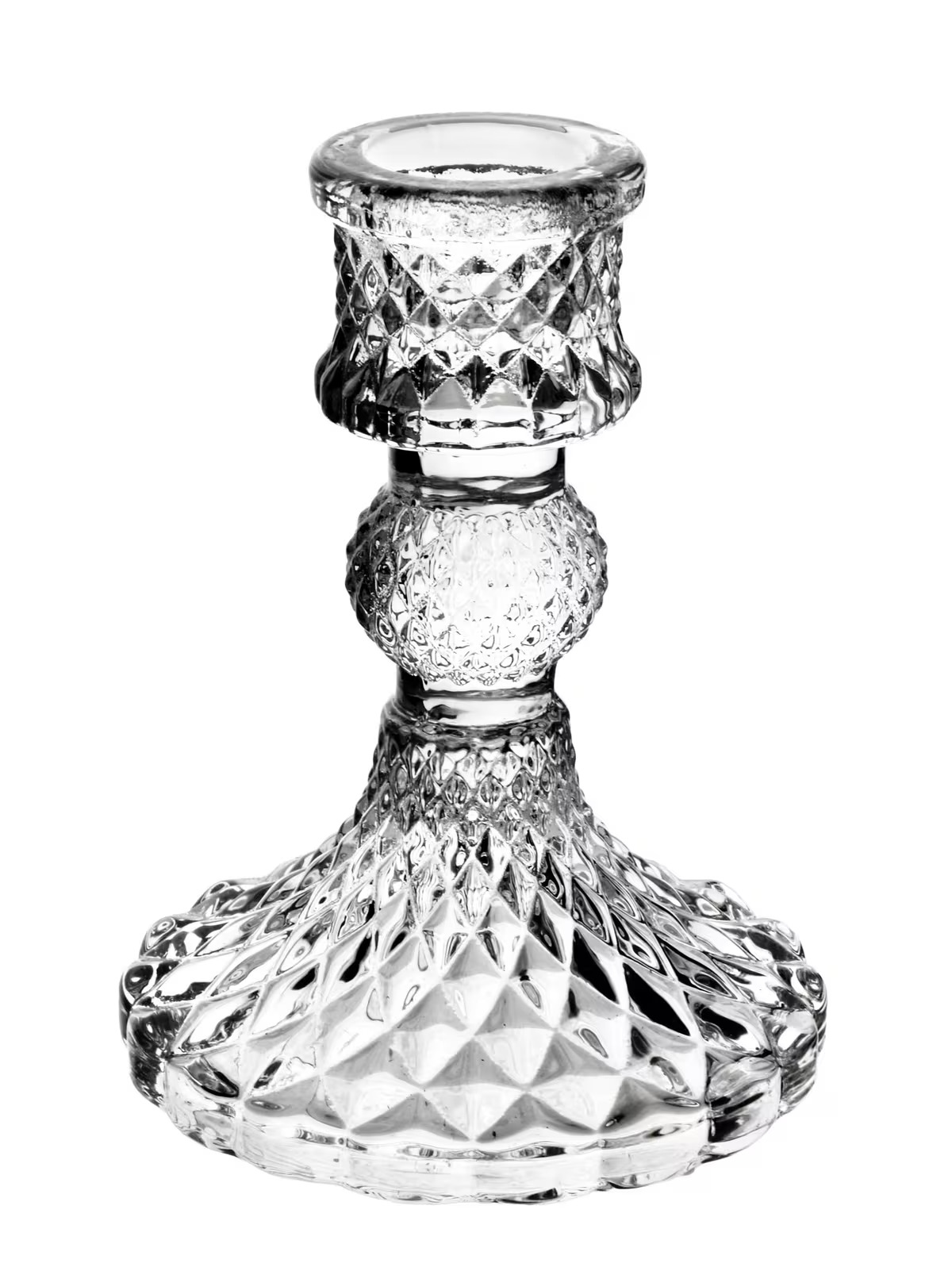 Svijećnjak Stakleni 8 x 10,5 cm, Elegancija za Svaki Prostor