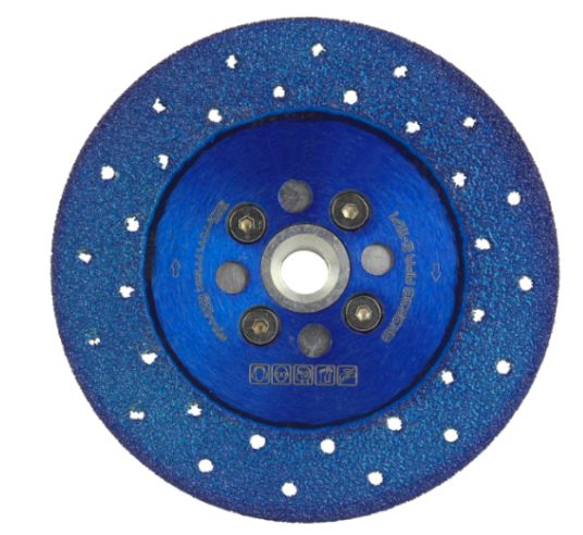 Brusna Dijamantna ploča Disk za Skošavanje, Brušenje Keramike Ø125x22,23 mm M14 KD11229 - Slika 4