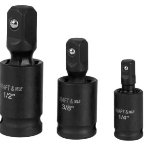 Produžetak Zglobni za Gedore, Set od 3 Udarna Kuglasta Zgloba 1/4", 3/8", 1/2" KD10530 povećavaju iskoristivost u problematičnim situacijama, uštedite vrijeme ubrzajte posao